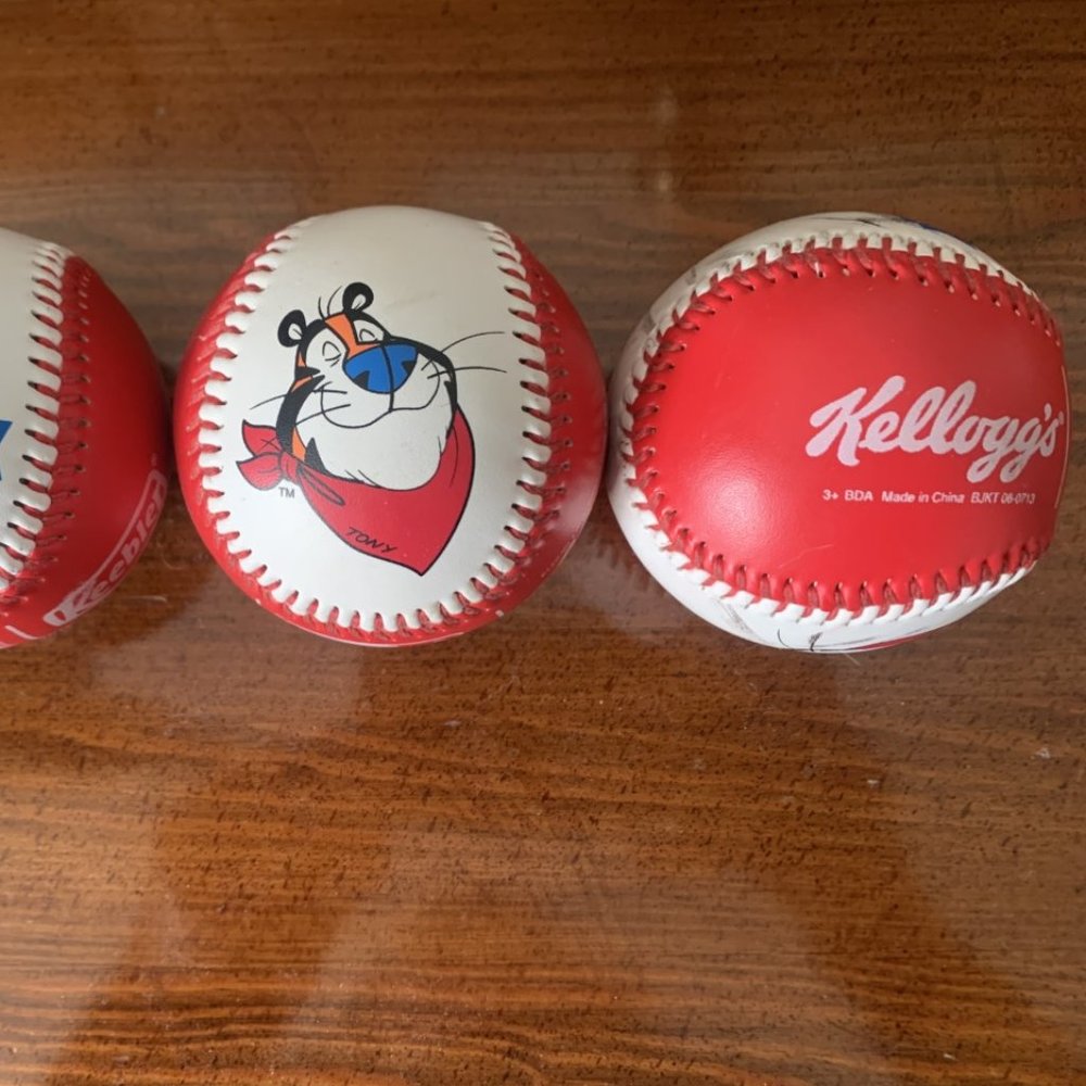 Three Baseballs